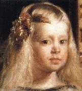Diego Velazquez Las Meninas.Ausschnitt:Kopf der Infantin China oil painting reproduction